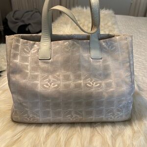 Vintage Chanel nylon tote